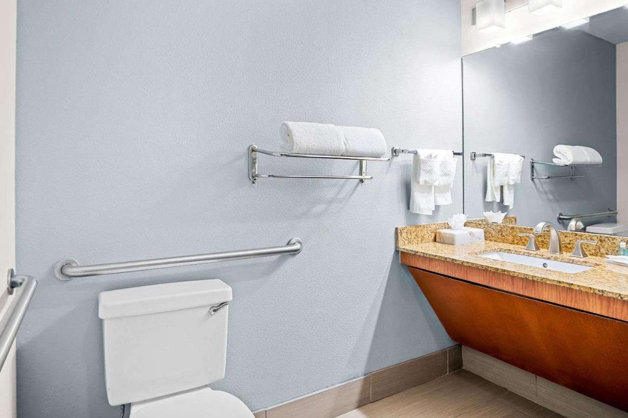Accessible Bathroom at MainStay Suites Addison-Dallas