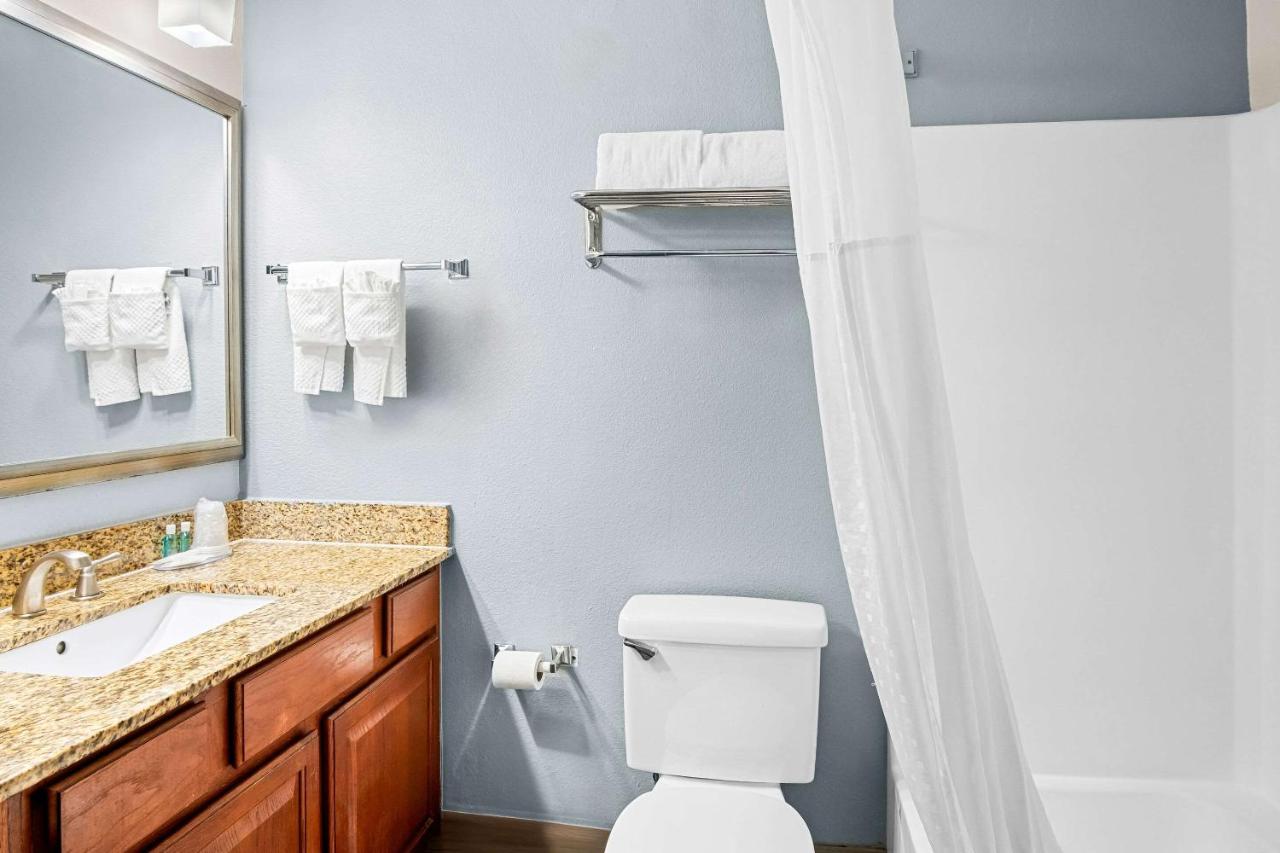 Guest Bathroom at MainStay Suites Addison-Dallas